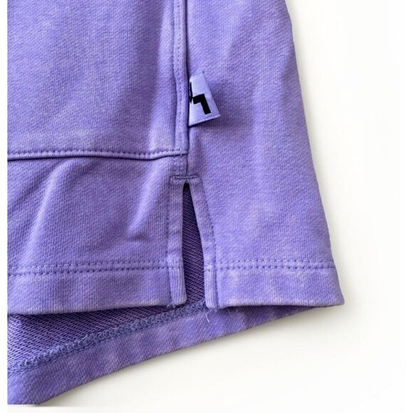 JoyLab Women Hoodie Sweatshirt And Shorts Set Pullover Purple Medium Large - Picture 8 of 11